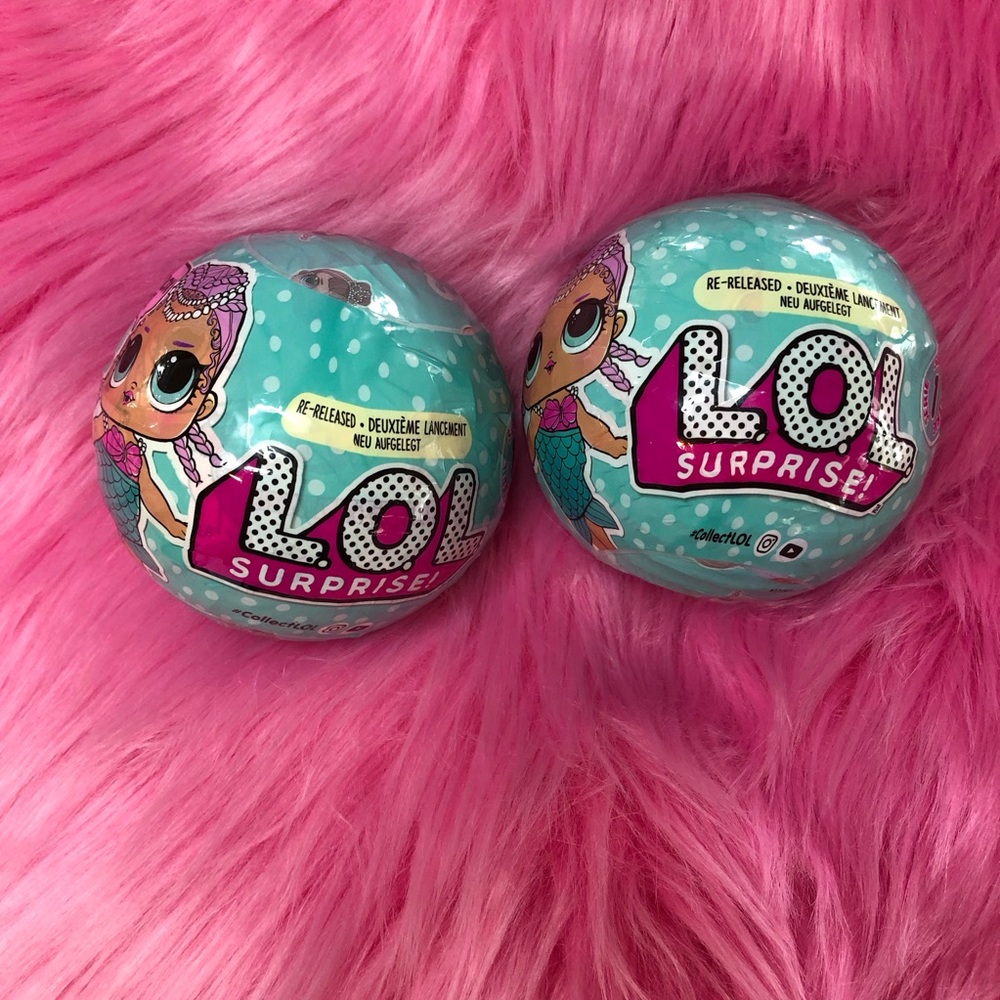 L.O.L. Surprise! Dolls in Teal and Pink
